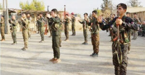 گروه ترویستی پ ک ک هفت اردوگاه در قره باغ اشغالی برپا کرد